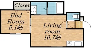 ファーストアニバーサリーN31【2階】の間取り
