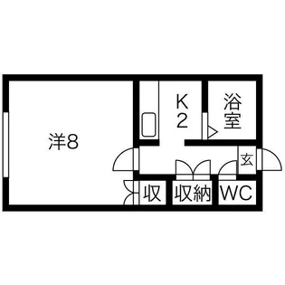 フォーシーズンII【4階】の間取り