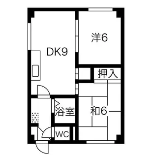 ラフォーレ52【305号室】の間取り
