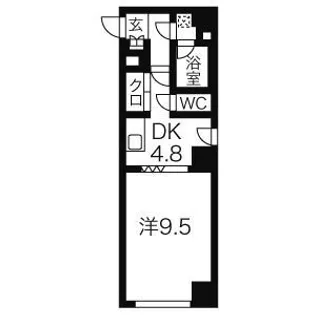 ピュアコート円山【307号室】の間取り
