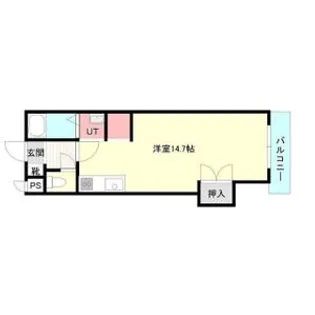 クレール・フランセ・エストゥ【211号室】の間取り