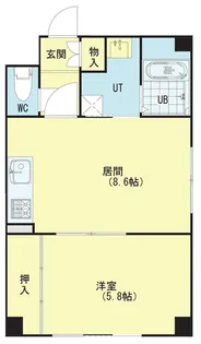 エクセレント33【403号室】の間取り