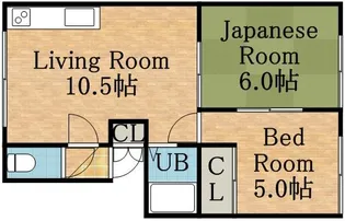 JコートN40【3階】の間取り