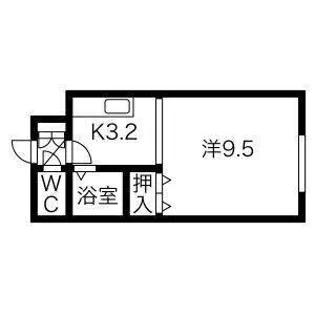 リーガネックスN11【303号室】の間取り