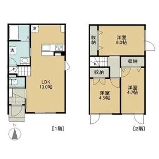 ルアナⅣ【1階】の間取り