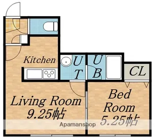 フェリスインフィニート【2階】の間取り