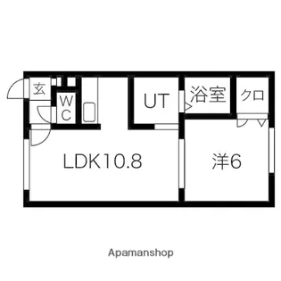 レファレンス【1階】の間取り