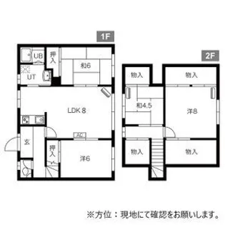 北海道札幌市北区屯田七条10丁目【一戸建】の間取り