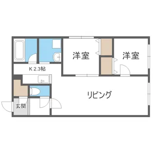 Cassina N21【4階】の間取り