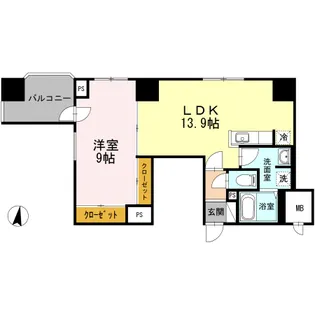 アコード23【3階】の間取り