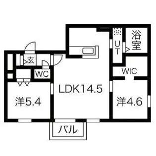 DOUBLEBERRY【5階】の間取り
