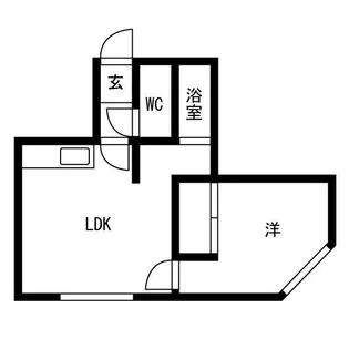 クリスタルアベニュー【106号室】の間取り