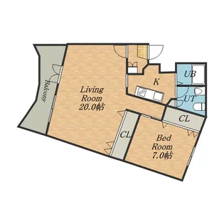 CASA・N11【2階】の間取り