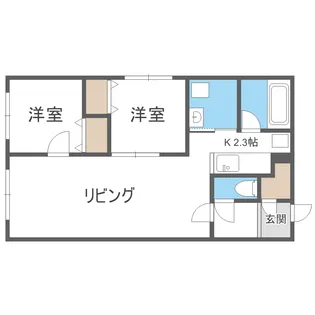 BRIGHTON COURT N20(ブライトンコートN20)【1階】の間取り
