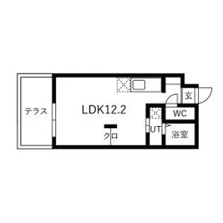 FLITE N37【1階】の間取り