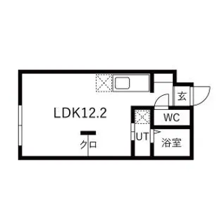FLITE N37【4階】の間取り