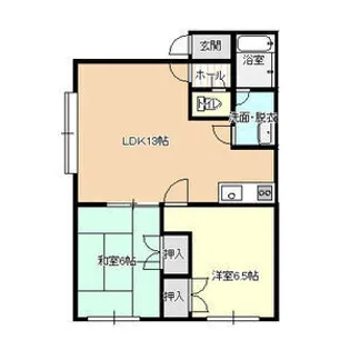 WAKOU A【102号室】の間取り