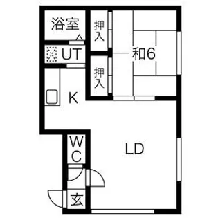 ぷれじーるA【202号室】の間取り