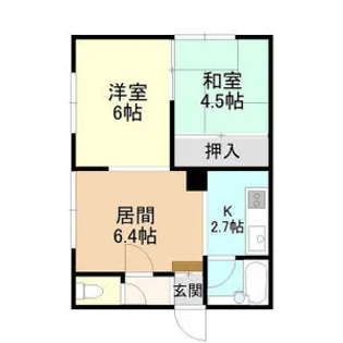 AIMIマンション【2階】の間取り