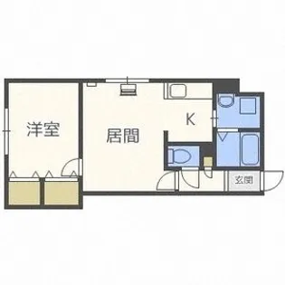 アドヴァンテージⅡ【102号室】の間取り