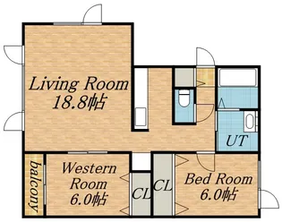 スピカ・クラージュ【1階】の間取り
