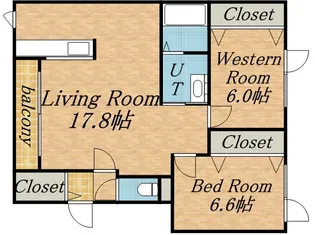 スピカ・クラージュ【102号室】の間取り
