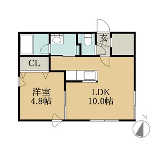 RILASSA N37(リラッサエヌ37)【302号室】の間取り