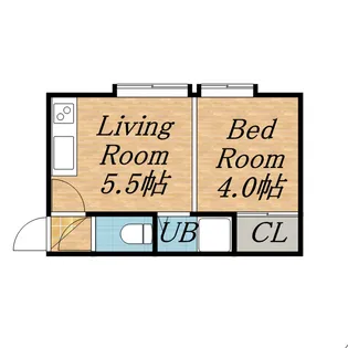 メゾンド・カンパーニュII【8号室】の間取り