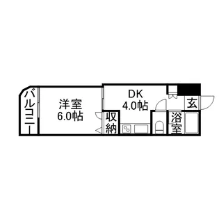 グレース22【405号室】の間取り