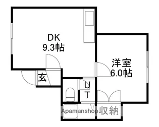 フローラコート【2階】の間取り