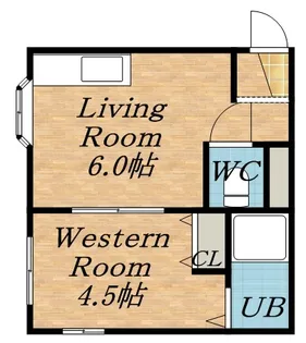MーPLACE【205号室】の間取り