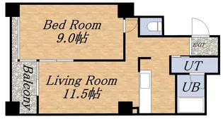 サンシティ札幌【00501号室】の間取り