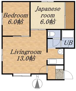 アパートメント23【101号室】の間取り