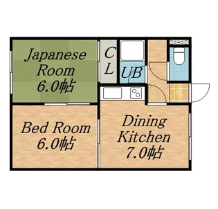 広和ハイツ23【302号室】の間取り