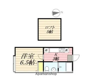 COMPARTMENT環状通【1階】の間取り