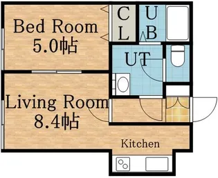 グレイスノート【301号室】の間取り
