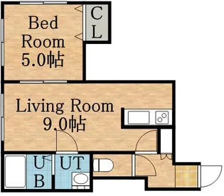 ル・ヴァンベール【3階】の間取り