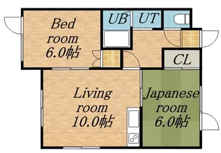 レジデンスN30【302号室】の間取り