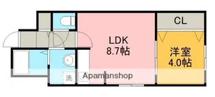 ラプレッツアグルーN12【3階】の間取り