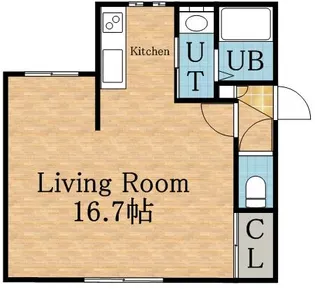 アーバンテラスN37【202号室】の間取り