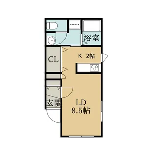 YS-N37(ワイエスエヌ37)【2階】の間取り