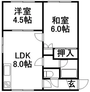 ドエルリッチ2【401号室】の間取り