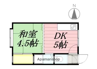 パーク北16条【2号室】の間取り