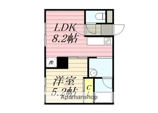 牧野ビル【206号室】の間取り