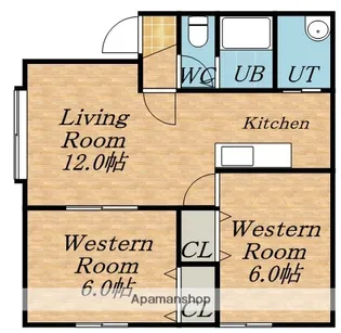 セレシュ4・1【2階】の間取り