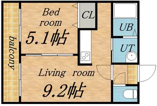 レミオポート【0303号室】の間取り
