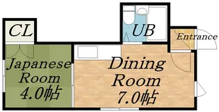 プラザイン307【202号室】の間取り