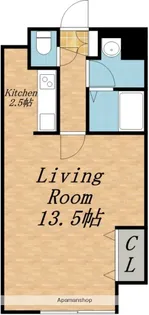 ラポート二十四軒【5階】の間取り