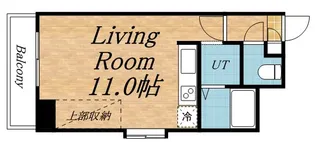 ベルエアー琴似【301号室】の間取り