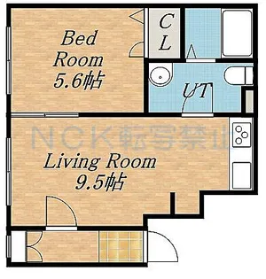 PRESENCE発寒南2【00206号室】の間取り
